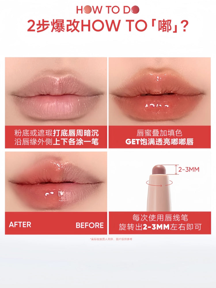 Duo crayon à lèvres et gloss Judydoll 2,5 g