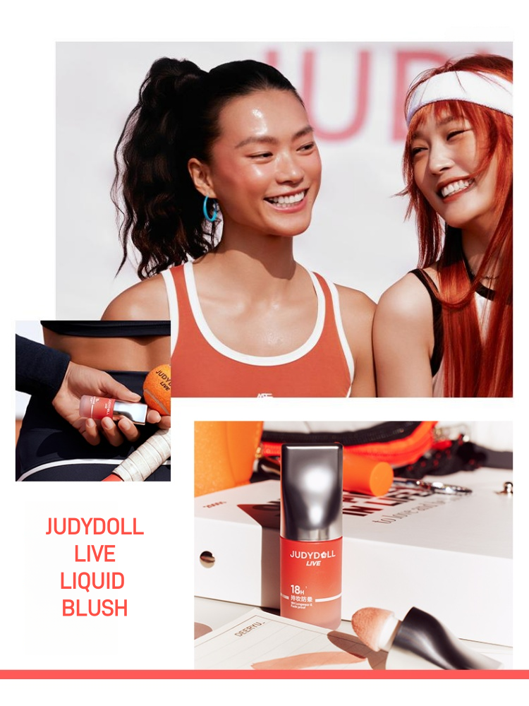 Fard à joues liquide Judydoll Live 4,5 g