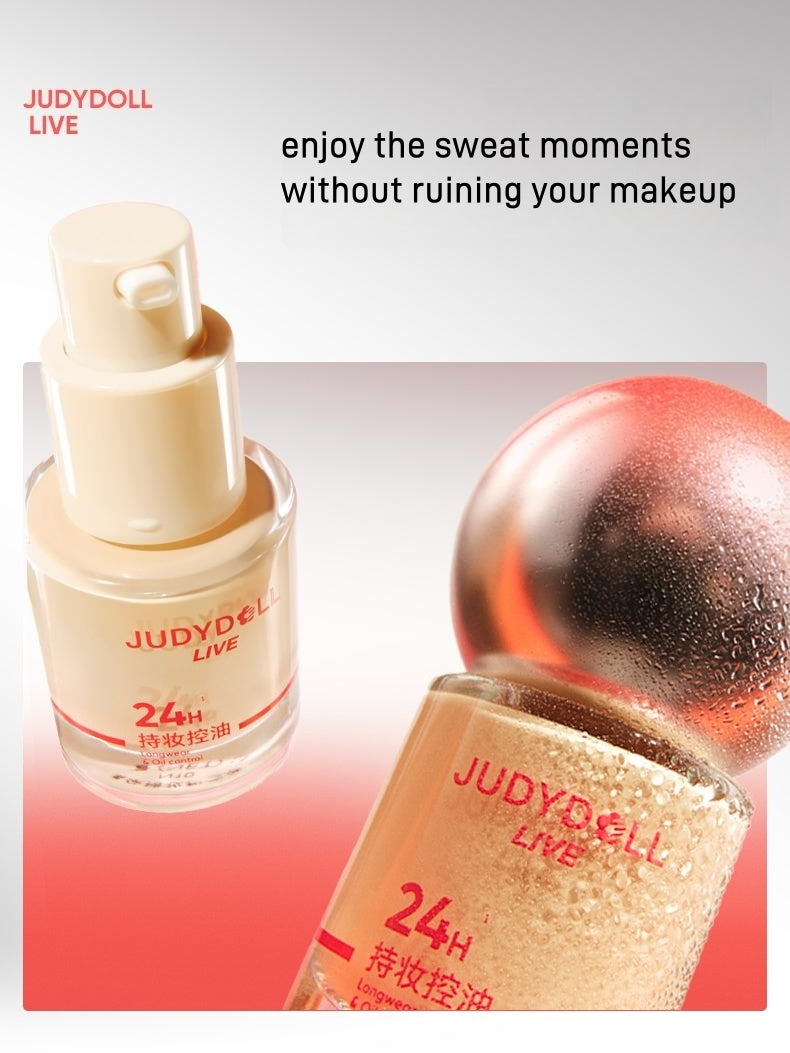 Judydoll Live-  Long Wearing Foundation N10 15ml Live Series