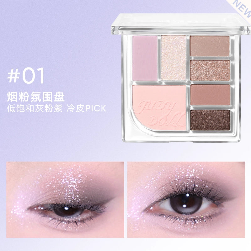 Palette de fards à paupières tout-en-un Judydoll Mood 7 couleurs 8,5 g