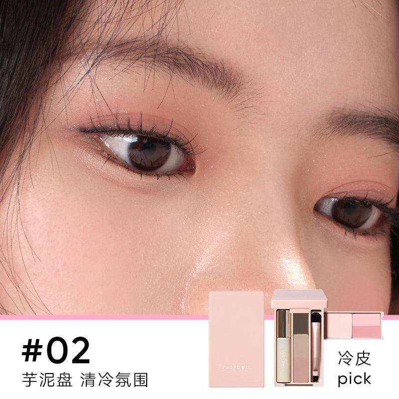 Palette de maquillage portable Judydoll, tout-en-un