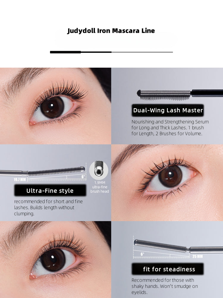 Judydoll -  [2g/3g] Iron Strong Mascara Lifting Waterproof