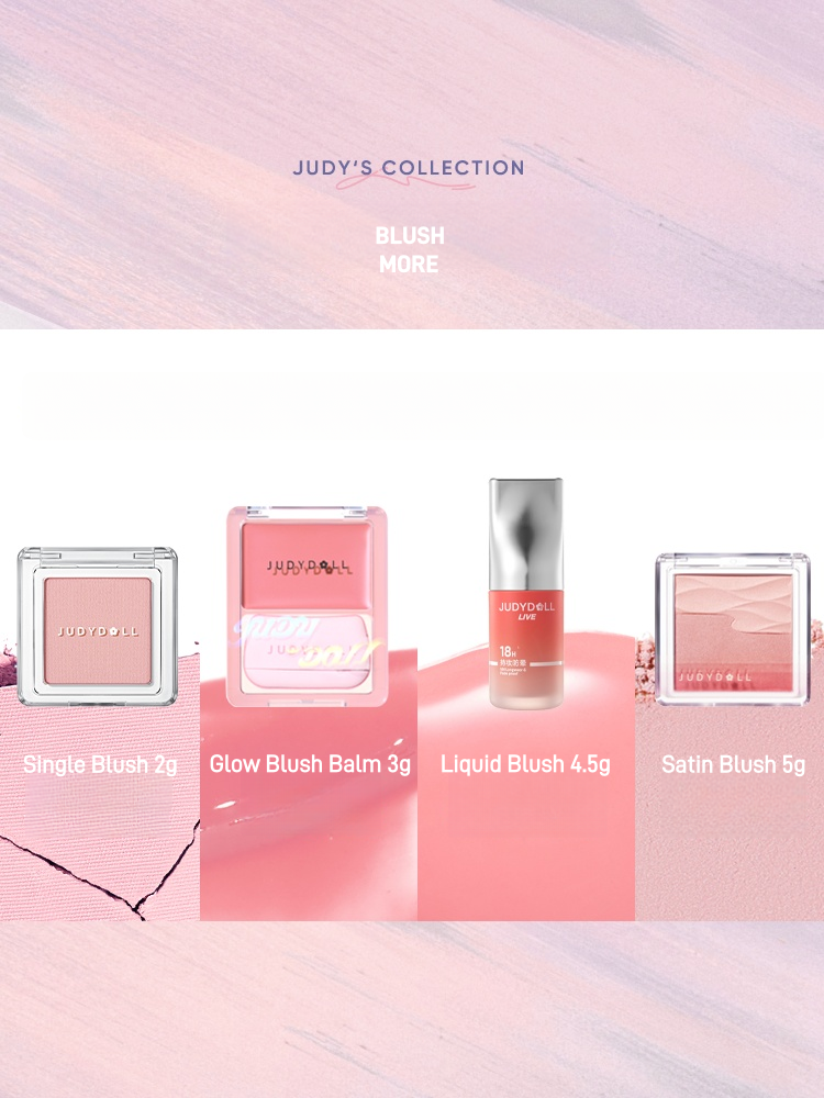 Blush satiné Judydoll 5 g