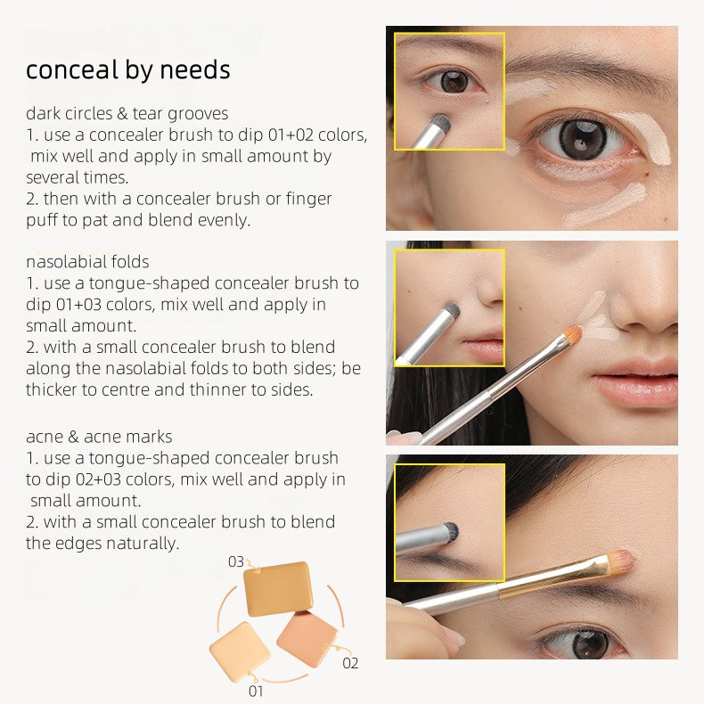 Palette de correcteurs KATO-KATO Fancy Cheese Nude Wear 5 g