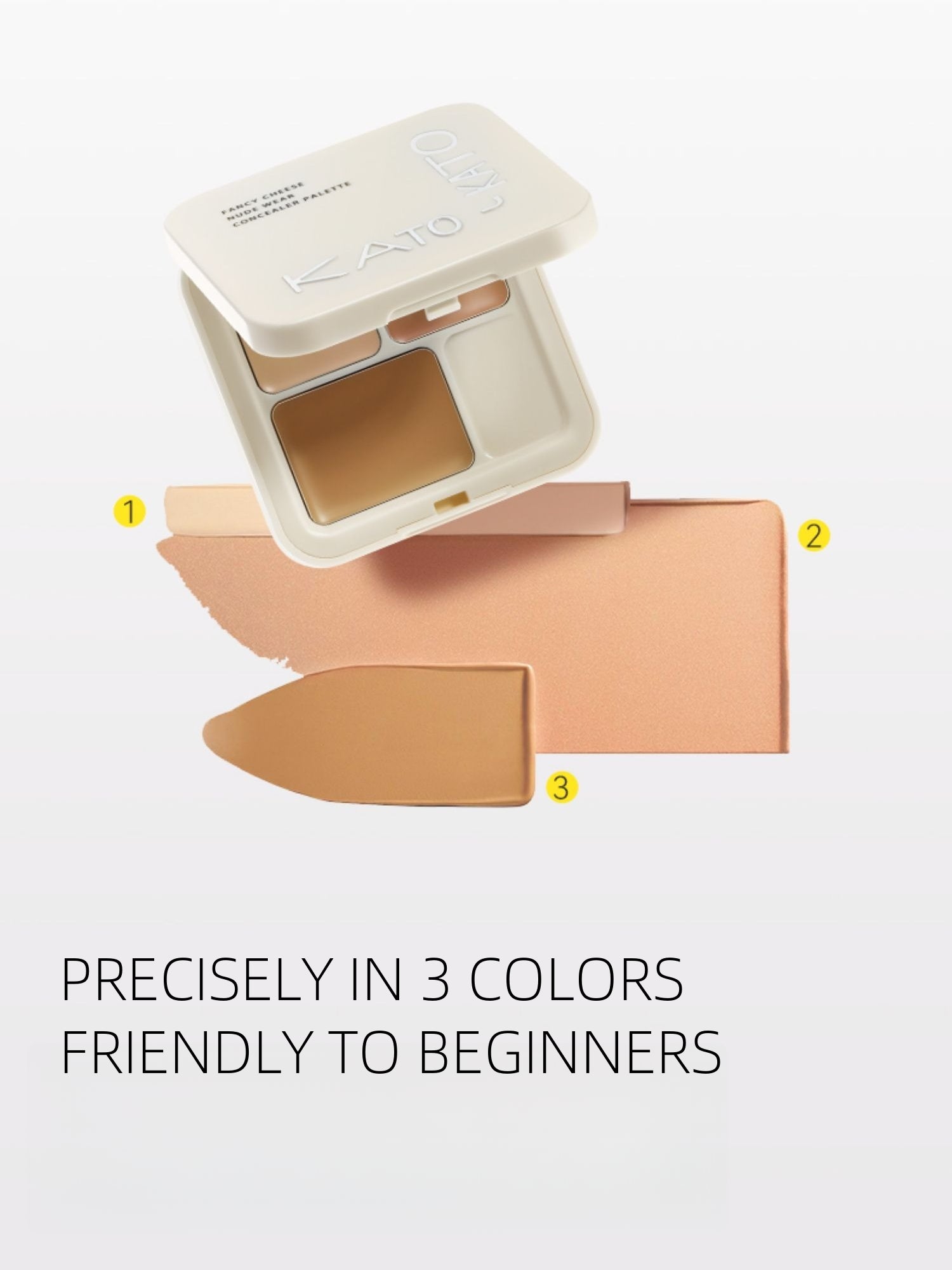 Palette de correcteurs KATO-KATO Fancy Cheese Nude Wear 5 g