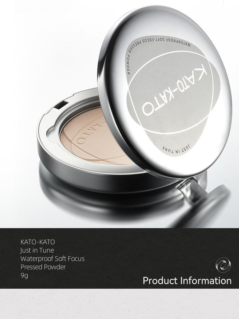 KATO-KATO Just in Tune Poudre Compacte Waterproof Soft Focus 9g