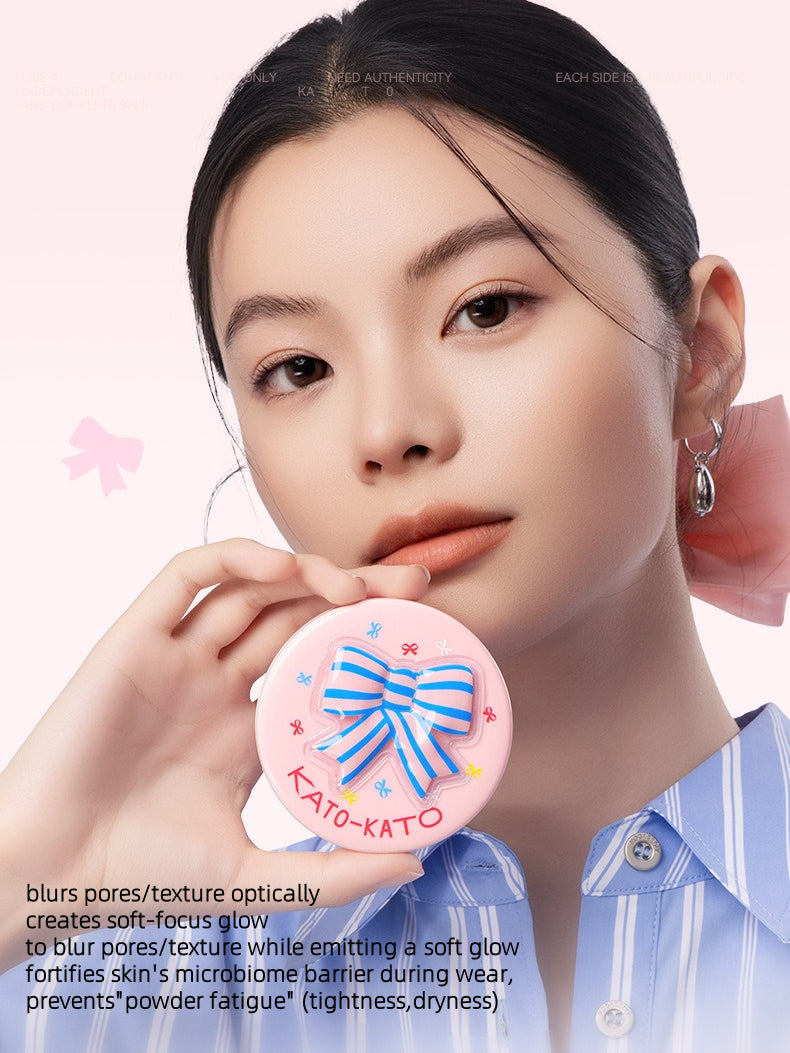 KATOKATO - Wonderful Pink Just in Tune Waterproof Soft Focus Pressed Powder 9g