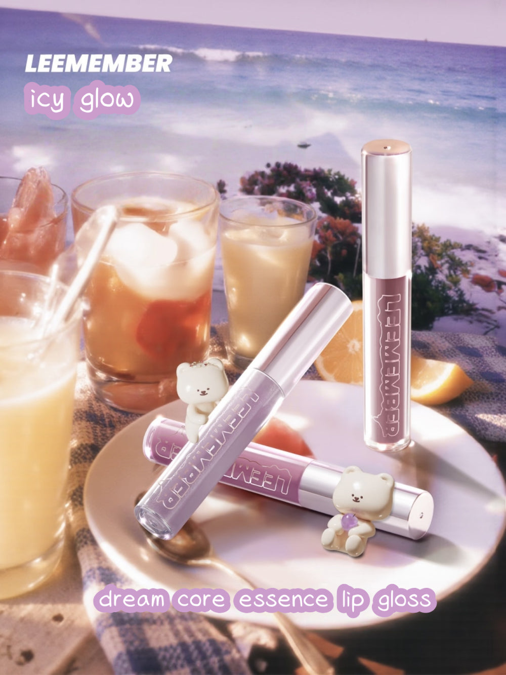 LEEMEMBER Gloss à lèvres aqueux 3 g Glasslike LAVA YK