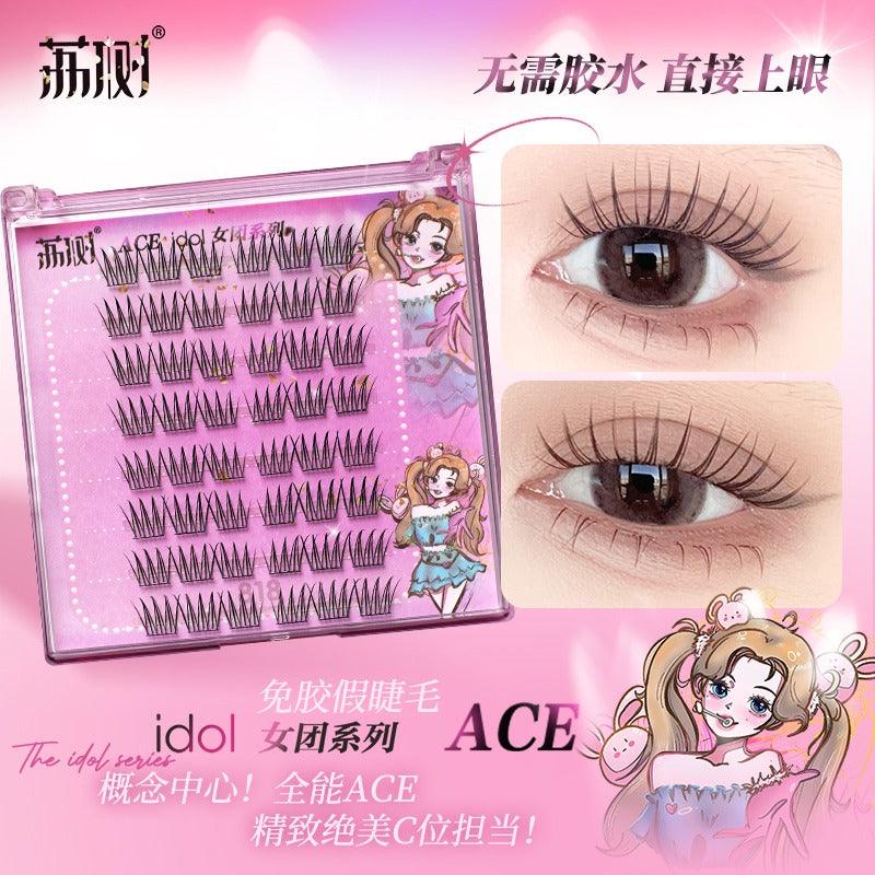 Faux cils sans colle LISHU POP Girls Makeup 48
