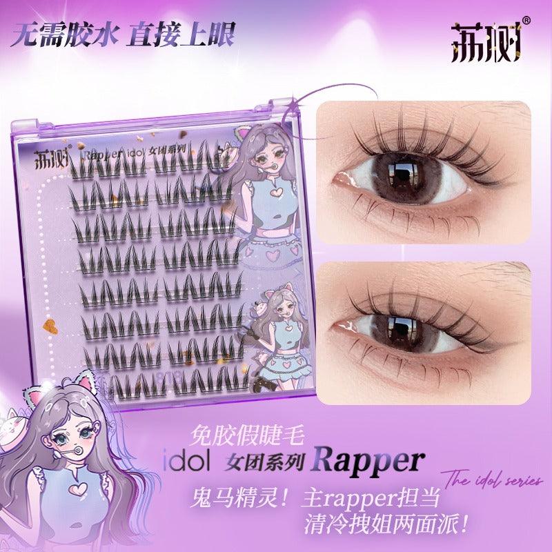Faux cils sans colle LISHU POP Girls Makeup 48