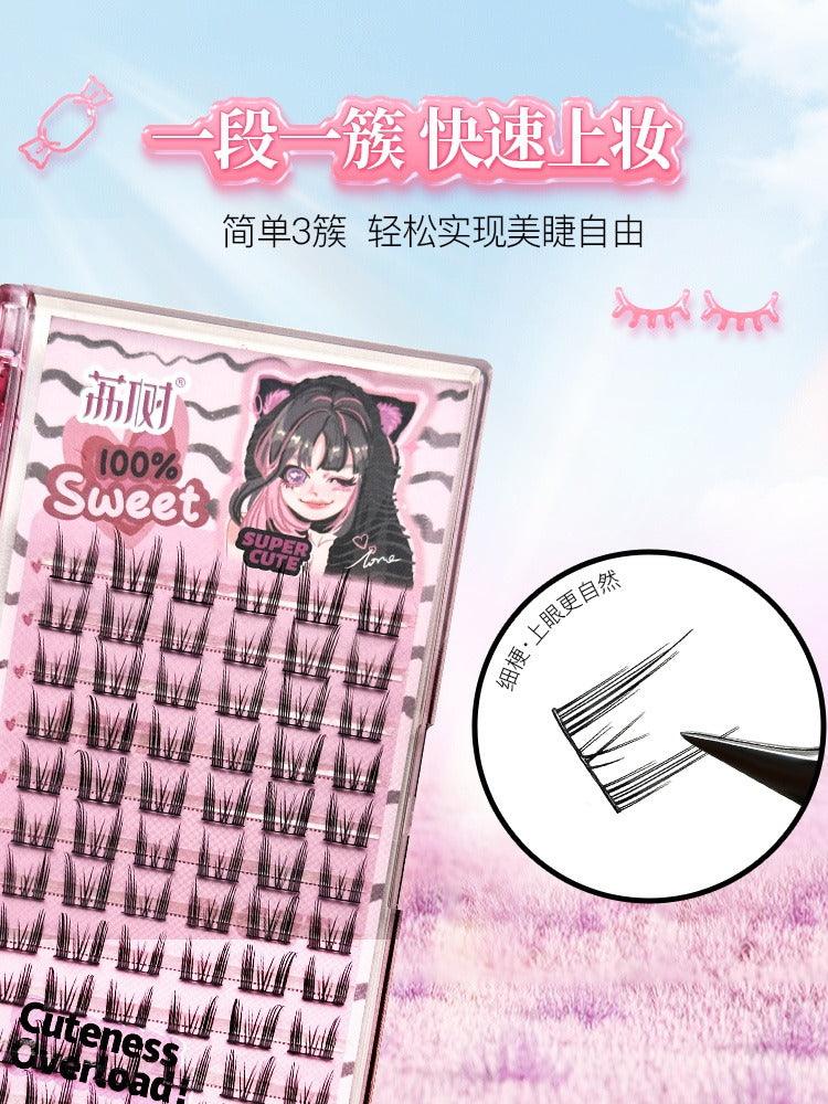 Faux cils super mignons LISHU 72
