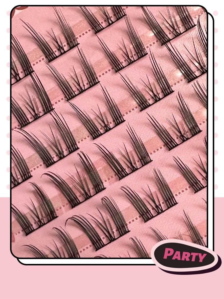 Faux cils super mignons LISHU 72