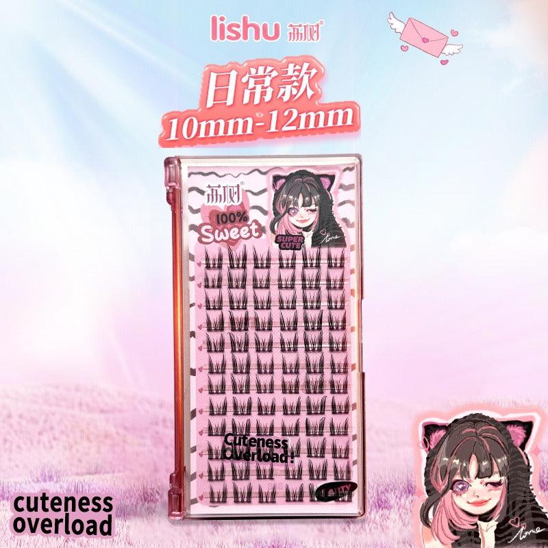 Faux cils super mignons LISHU 72
