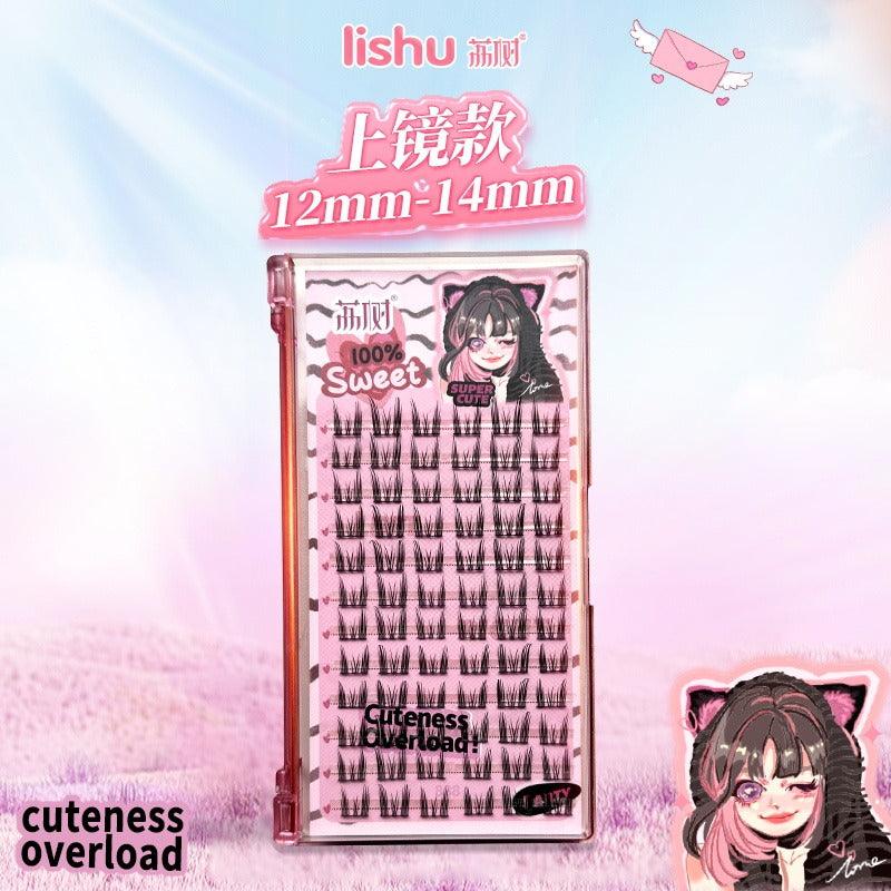 Faux cils super mignons LISHU 72