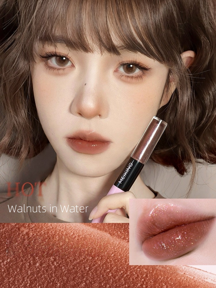 Vernis à lèvres double tête MEIKING 4 g