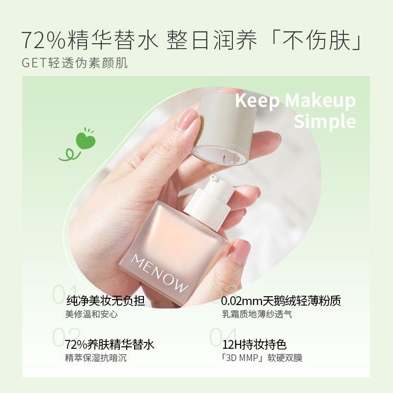 Fond de teint liquide léger MENOW Tulle L2203 30 g