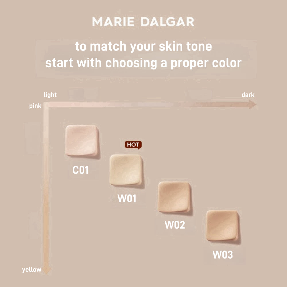 Fond de teint crème longue tenue Marie Dalgar Part of Skin 20 g