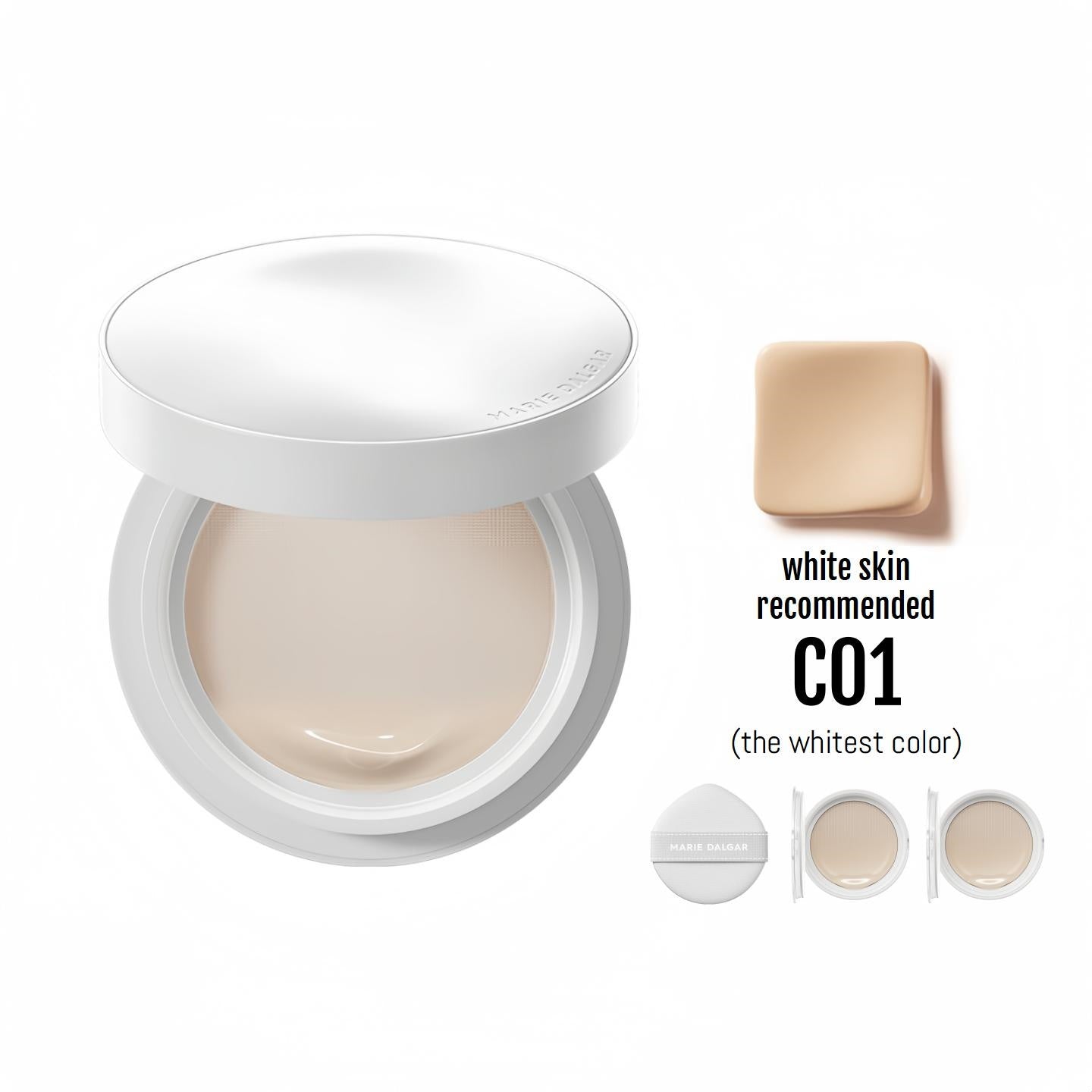 Fond de teint longue tenue Marie Dalgar Vine Blurring Cushion 18 g