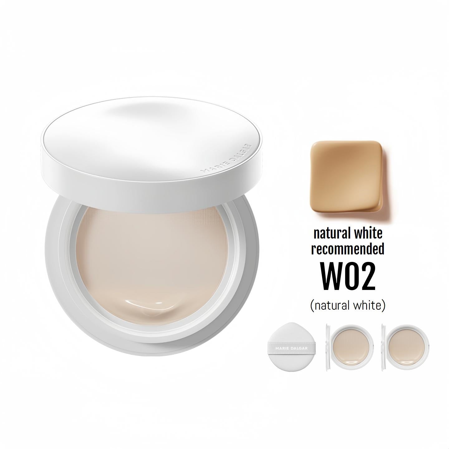 Fond de teint longue tenue Marie Dalgar Vine Blurring Cushion 18 g