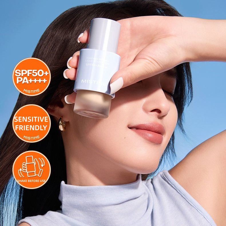 Mistine Pureness Shimmer Liquid Foundation SPF50+ PA++++ 30g