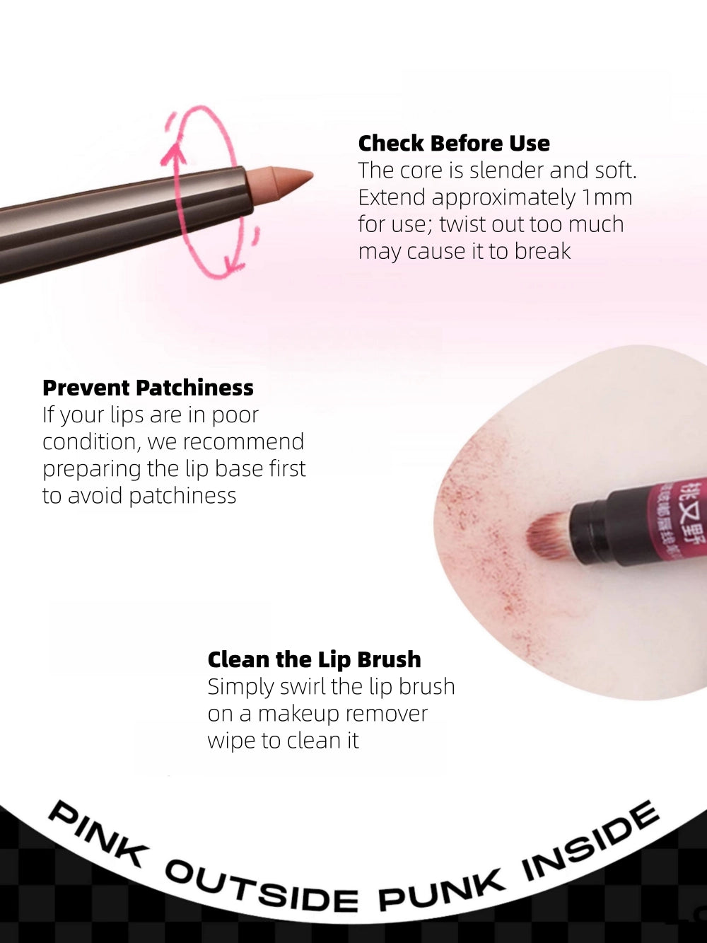 PinkPunk - Dewkiss Lip Liner 250mg