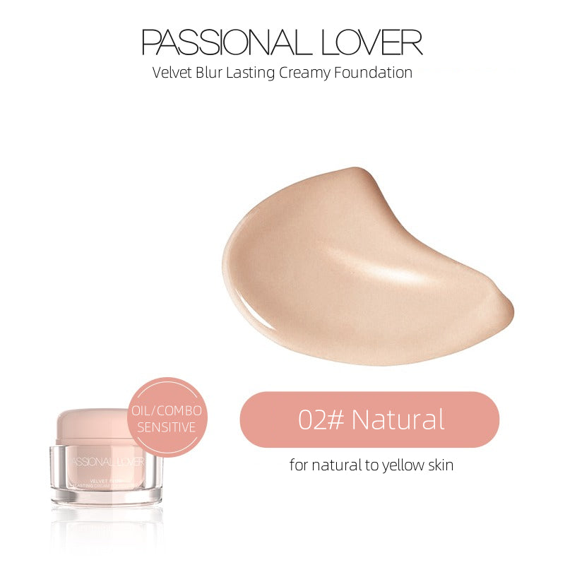 Passional Lover Velvet Blur Fond de Teint Crémeux Longue Tenue 15 g