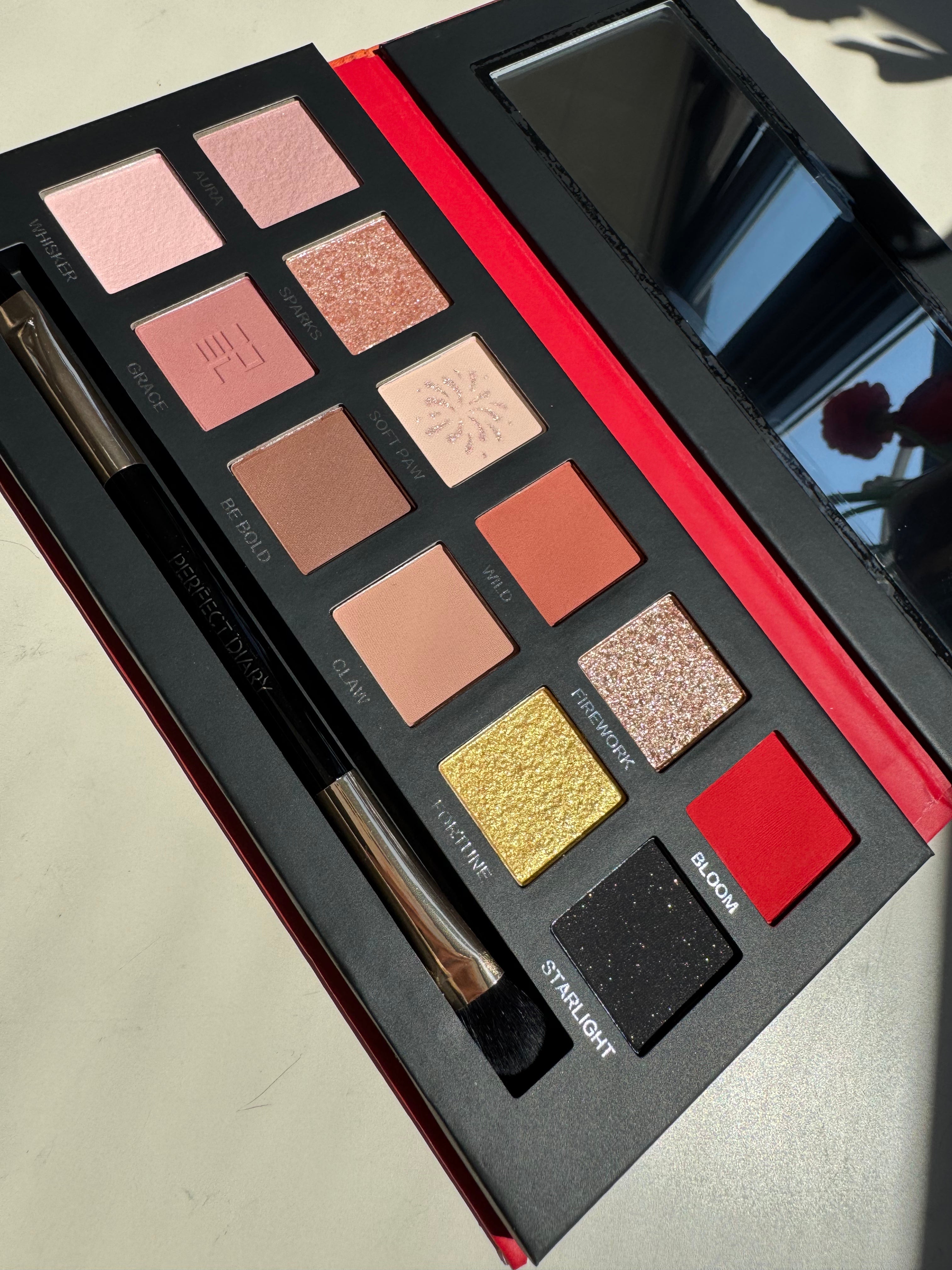 Palette de fards à paupières Explorer hautement pigmentés Perfect Diary 14 g