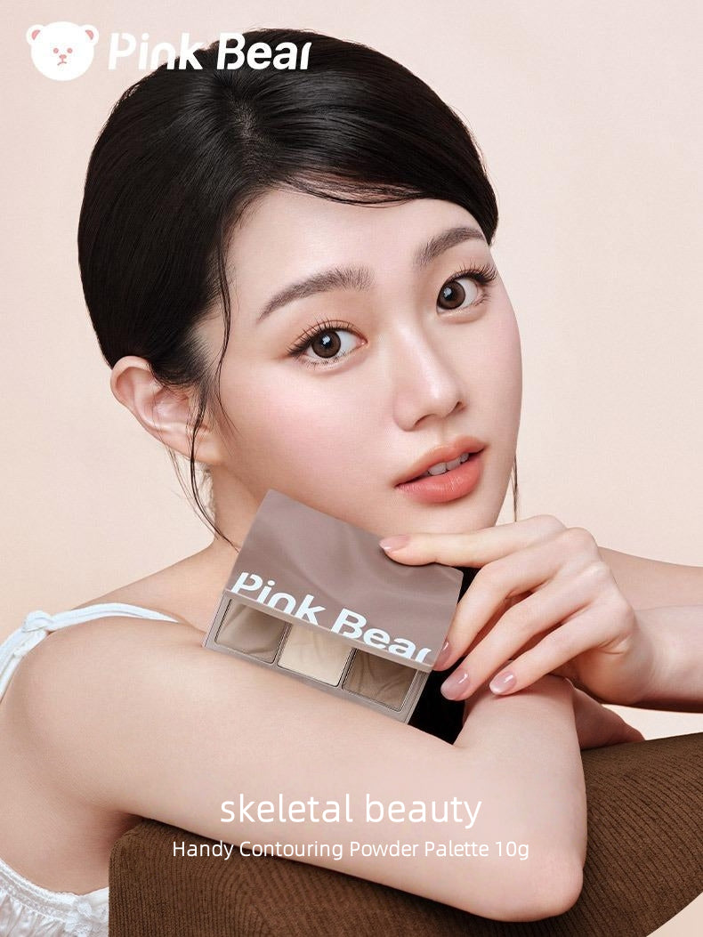 PINKBEAR - Handy Contouring Powder Palette 10g