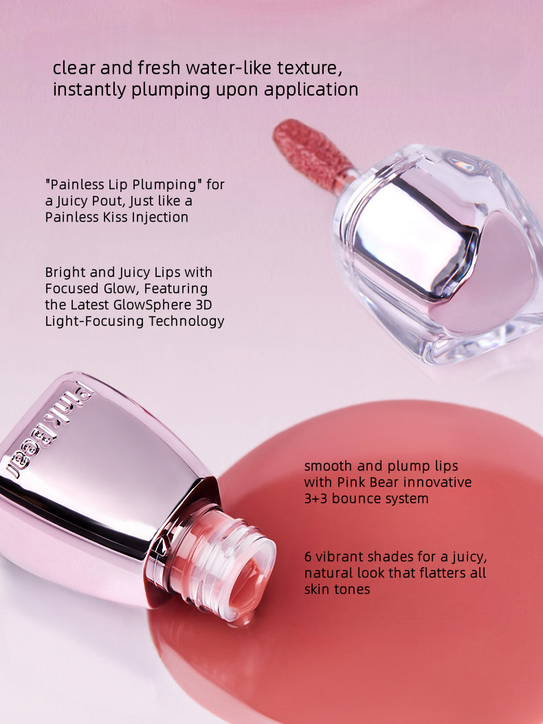 Gloss à lèvres repulpant Pink Bear 2 ml