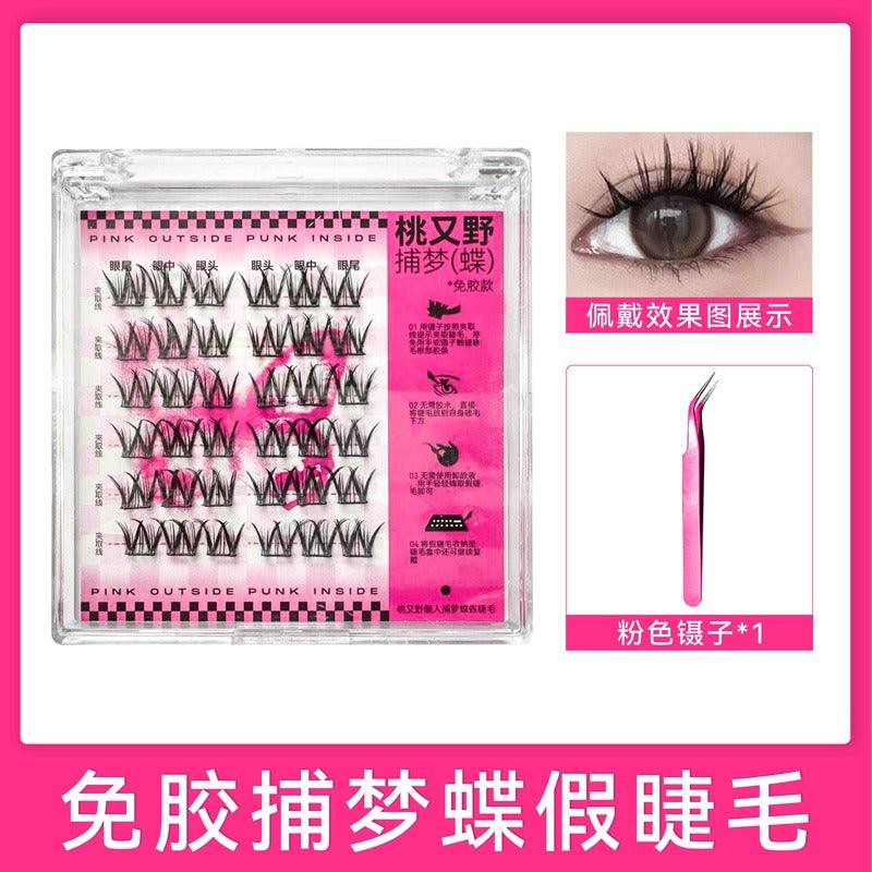 Faux cils sans colle PinkPunk Arrebol
