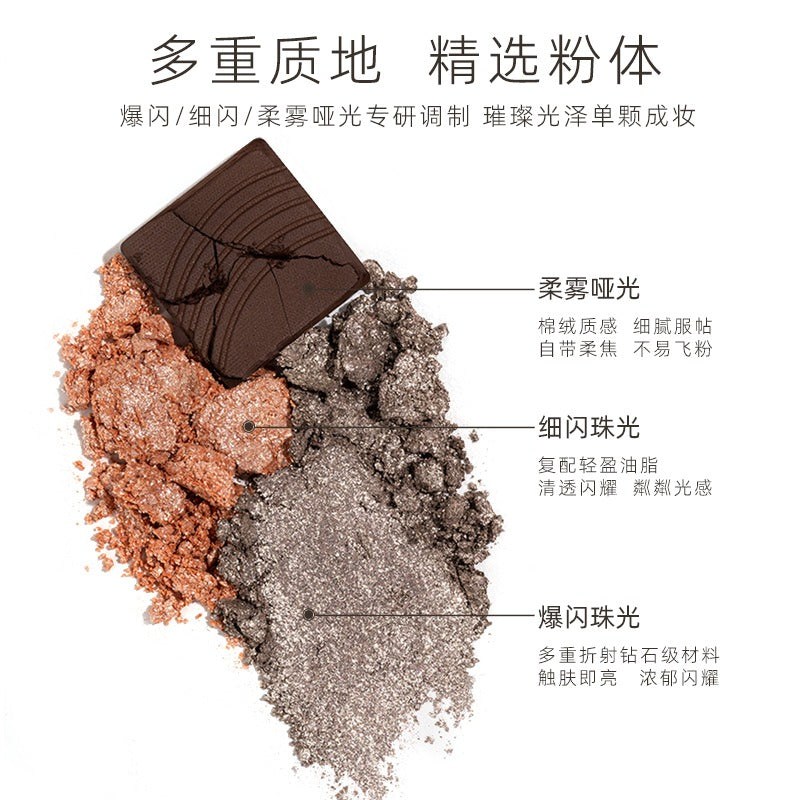 Ombre à paupières quatre couleurs RMT Romantic Beauty 3,5 g