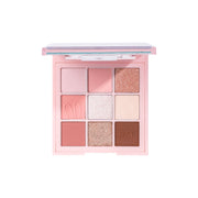 Palette de fards à paupières Romantic Beauty 9 couleurs 8 g