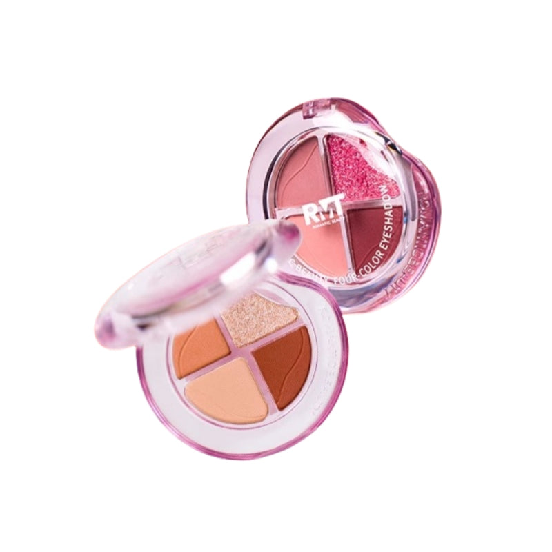Fard à paupières quatre couleurs Romantic Beauty 2 g