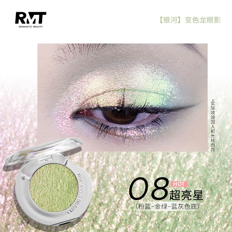 Fard à paupières caméléon Silver River de Romantic Beauty 800 mg