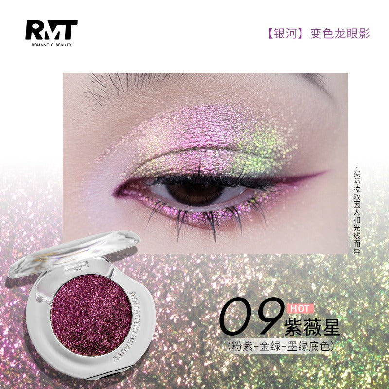 Fard à paupières caméléon Silver River de Romantic Beauty 800 mg