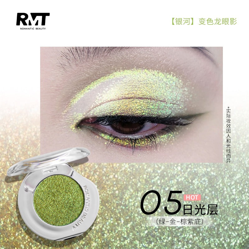 Fard à paupières caméléon Silver River de Romantic Beauty 800 mg
