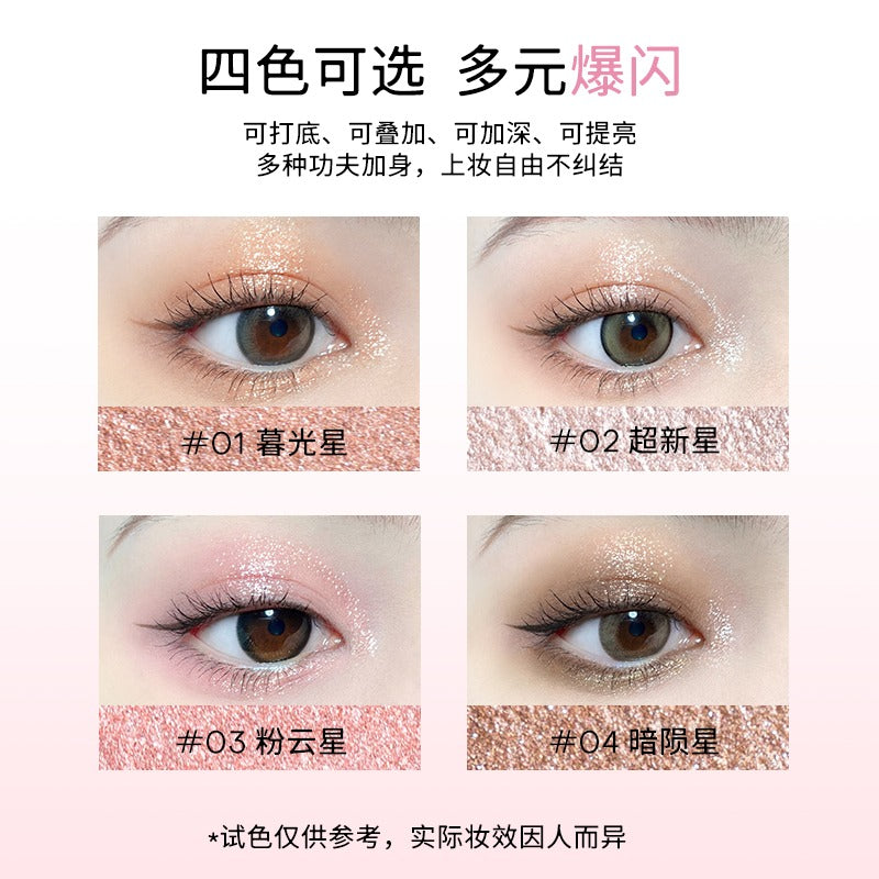 Fard à paupières surligneur Romantic Beauty Star River 1 g