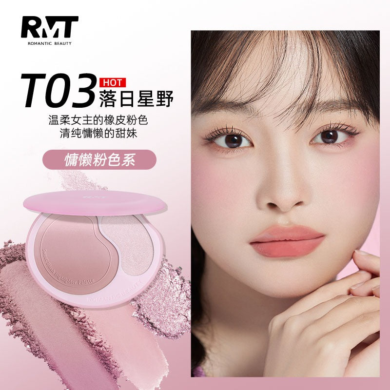 Palette de blushs enlumineurs Sweet Blush Romantic Beauty 11 g