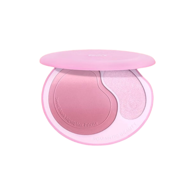 Palette de blushs enlumineurs Sweet Blush Romantic Beauty 11 g