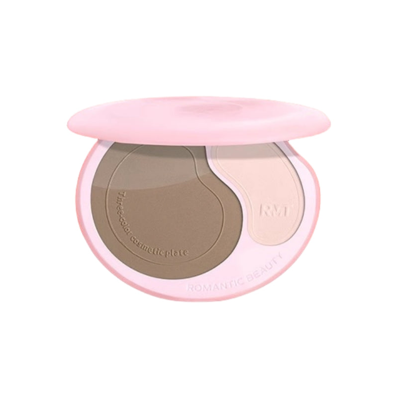 Palette de cosmétiques trois couleurs Romantic Beauty 11 g