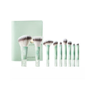 Ensemble de mini pinceaux de maquillage Rownyeon Cloud Inked (9 po) avec sac