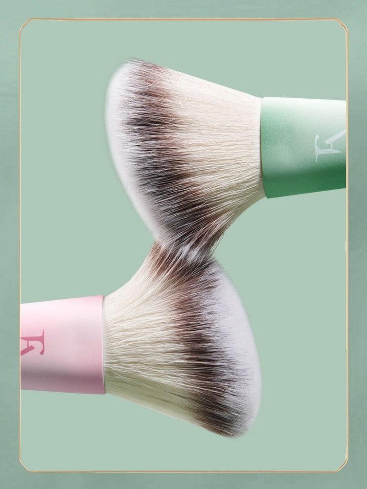 Ensemble de mini pinceaux de maquillage Rownyeon Cloud Inked (9 po) avec sac