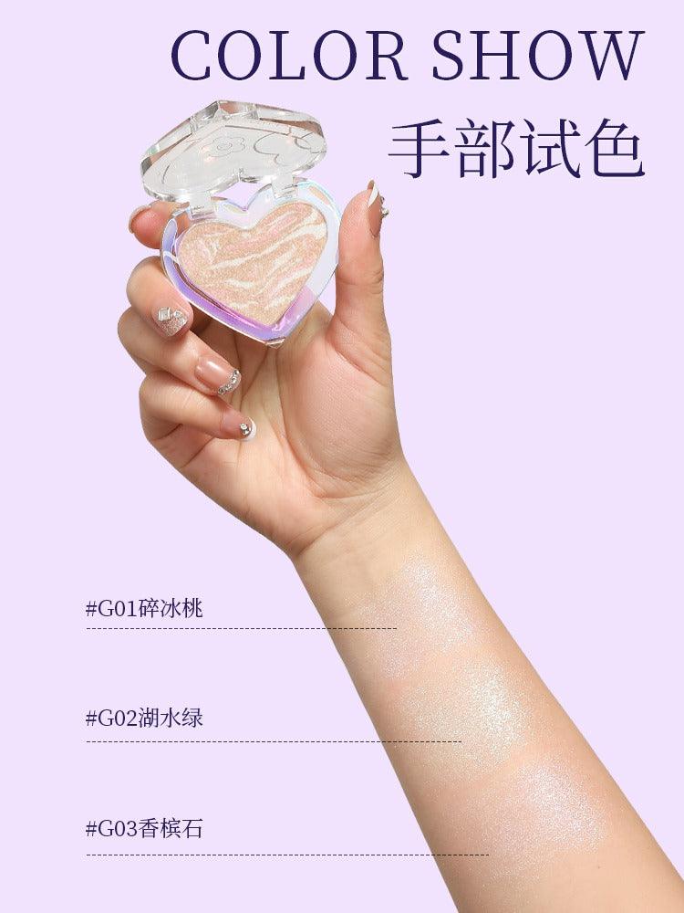 Poudre illuminatrice Shedella Heart 3,2 g