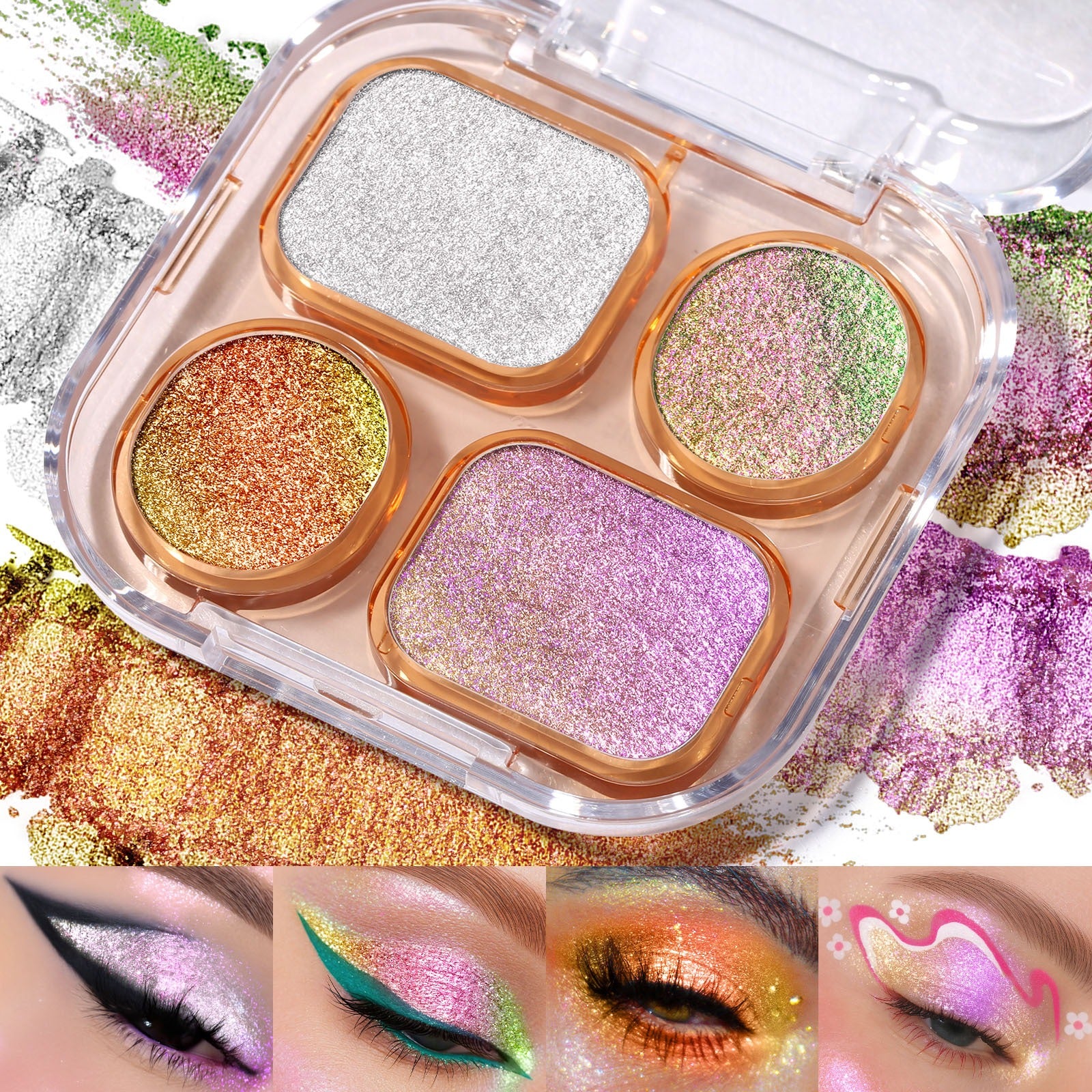 UCANBE - Multichrome Chameleon Palette 4 Colors 02 4g