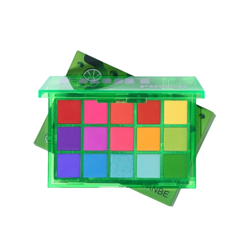 Palette de fards à paupières UCANBE 15 couleurs Fruit Punch Light Chocolate 10,8 g