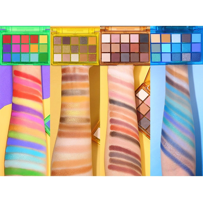 Palette de fards à paupières UCANBE 15 couleurs Fruit Punch Light Chocolate 10,8 g