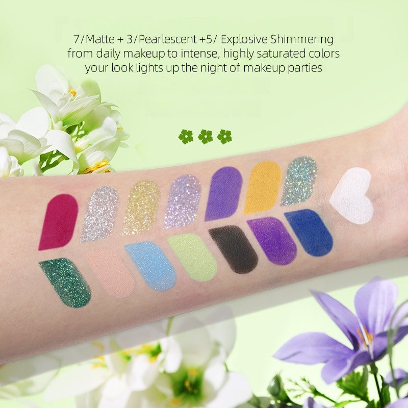 UCANBE - 15 Colors Eyeshadow Palette Super Pixel 720mg*15