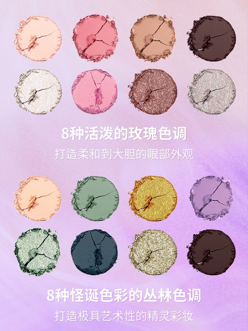 Palette de fards à paupières UCANBE 8 couleurs Kyanite 5,6 g