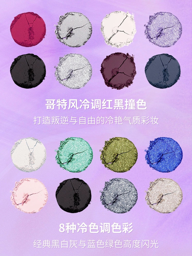 Palette de fards à paupières UCANBE 8 couleurs Kyanite 5,6 g