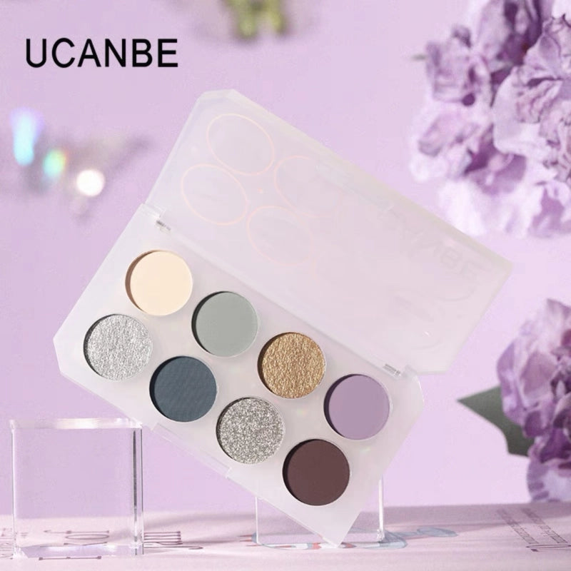 Palette de fards à paupières UCANBE 8 couleurs Kyanite 5,6 g